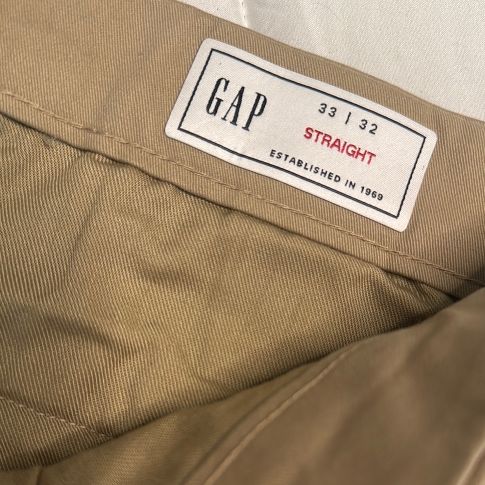 GAP Men's Khaki Pants NWOT - Picture 2 of 2